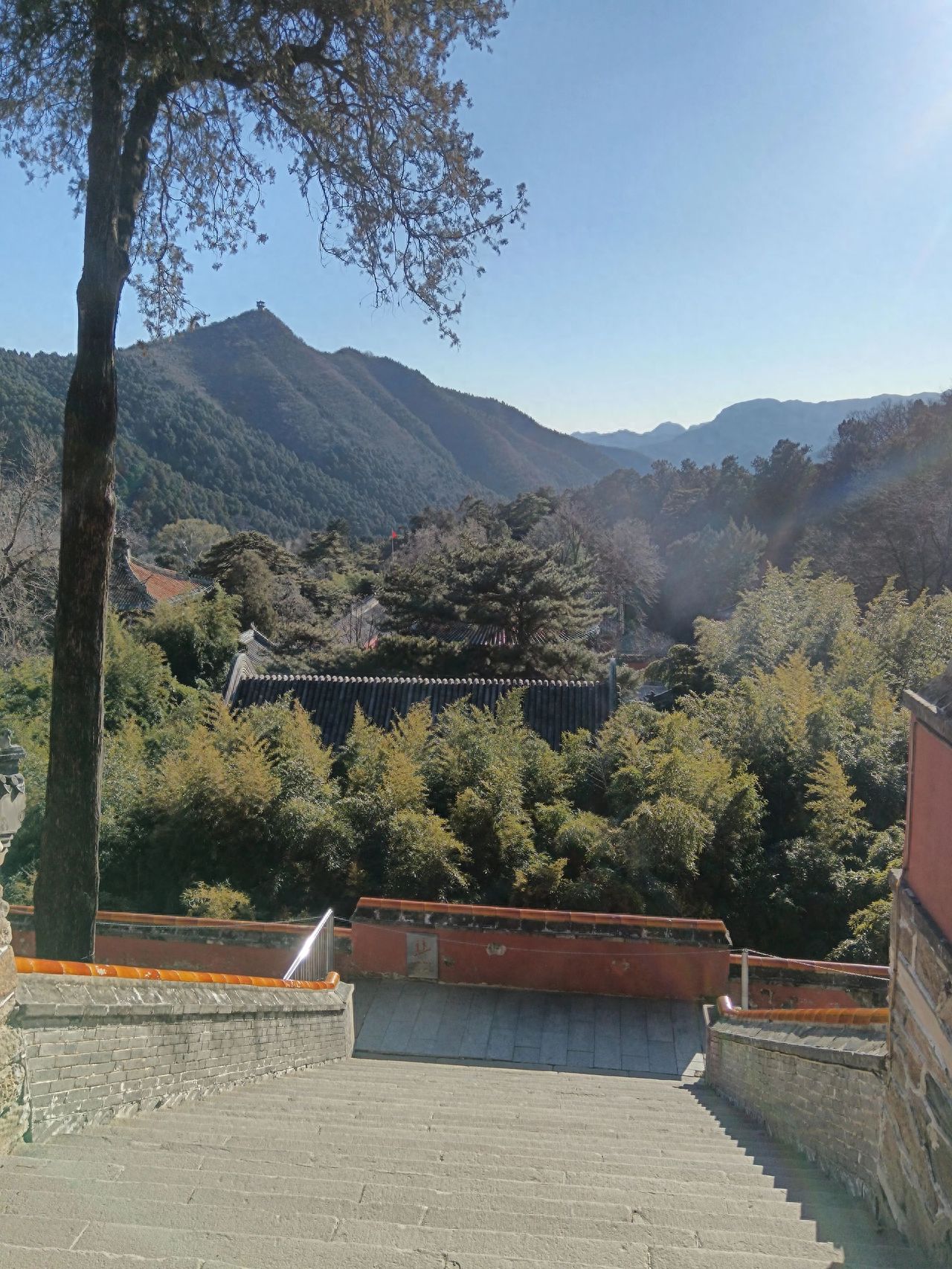Photo by Beijing Tanzhe Temple - Step Temple Architecture in the Forest