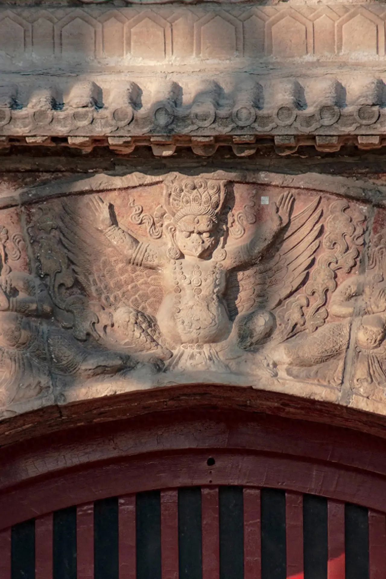 Photo by Beijing Stone Carving Art Museum - Garuda Stone Carving Lintel