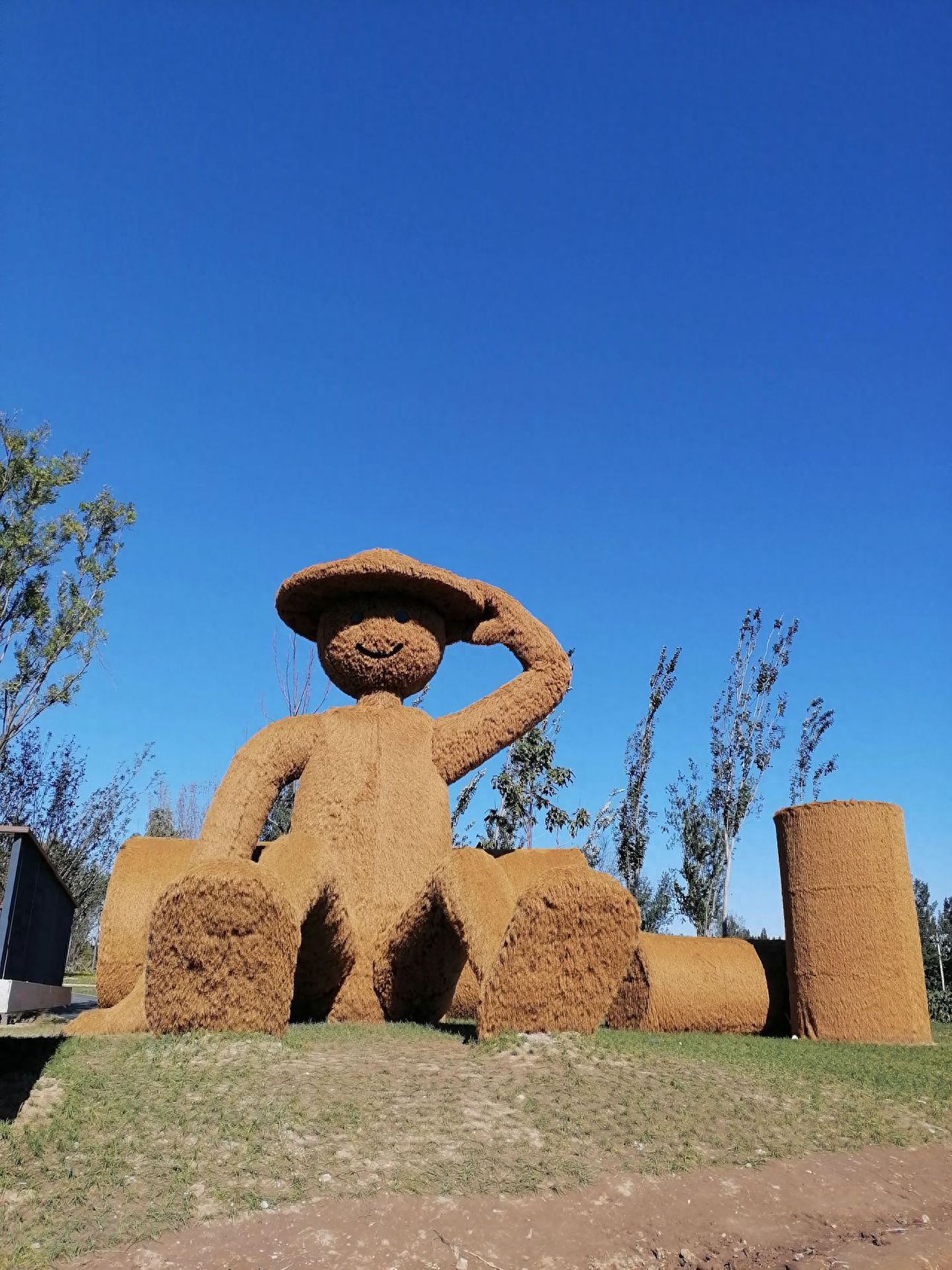 Photo by Beijing Wenyu River Park - Scarecrow Installation