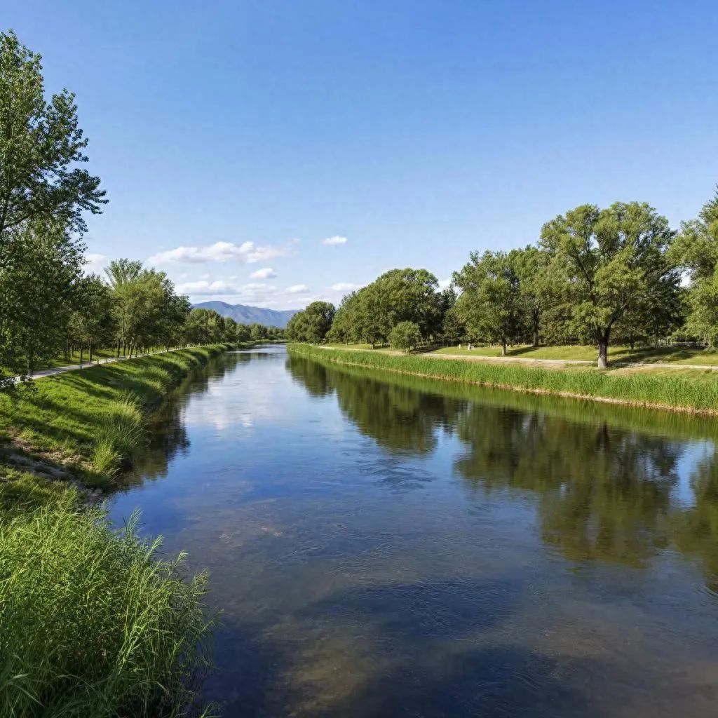 Photo by Wenyu River Park - Rivers and Trees
