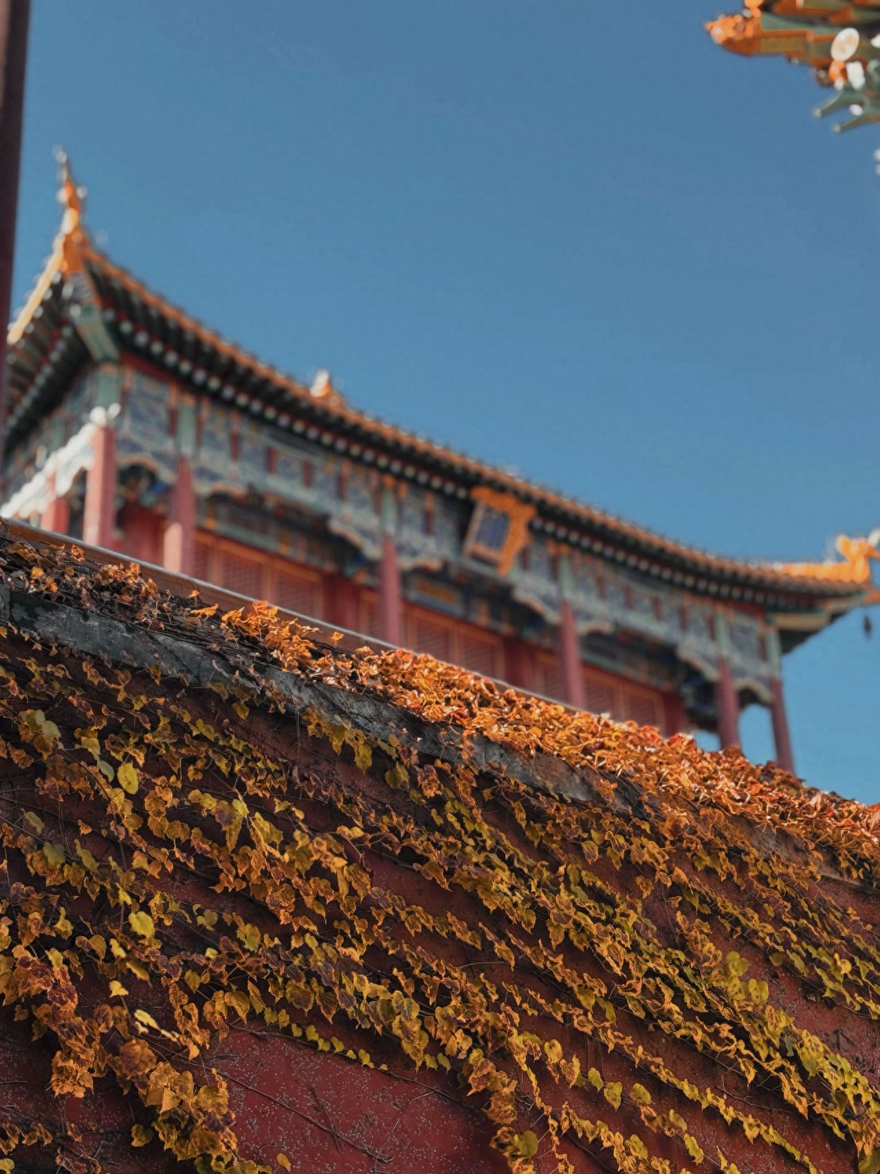 Photo by Fragrant Hills Park in Beijing - Enclosure Walls and Plaque Eaves