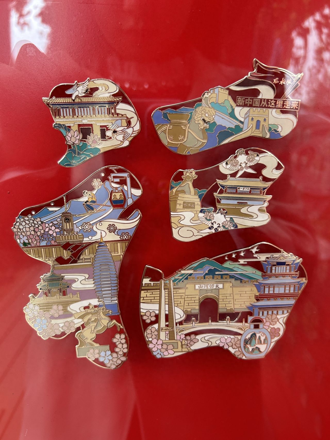 Photo by Lanman Hutong - Wall of Fortune Characters