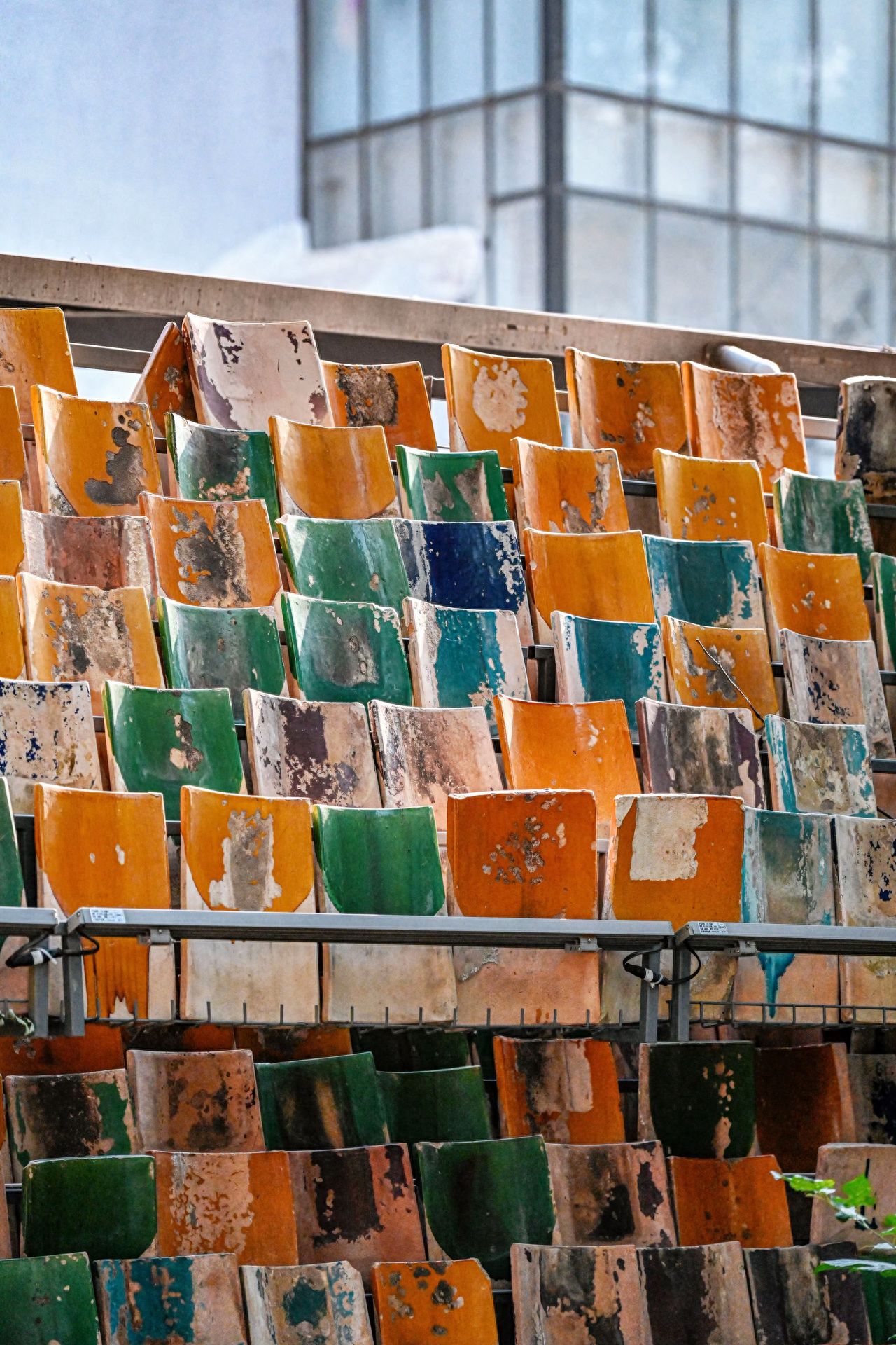 Photo by Xishiku Catholic Church - Tile and Shingle Wall