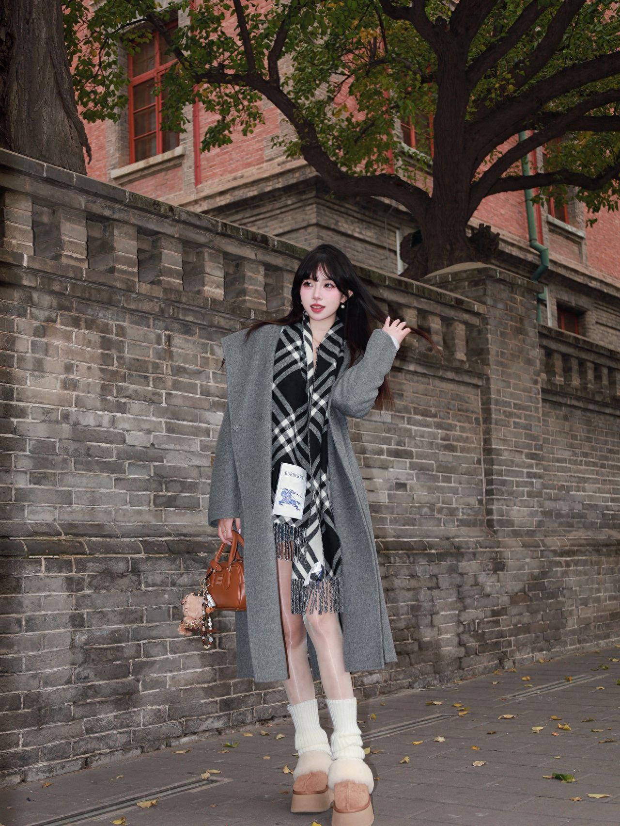 Photo by Beijing May 4th Street - Take a photo with brick walls and buildings.