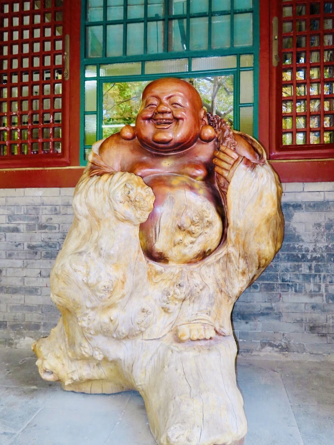 Photo by Tanzhe Temple - Wooden Carved Maitreya Buddha Temple Architecture