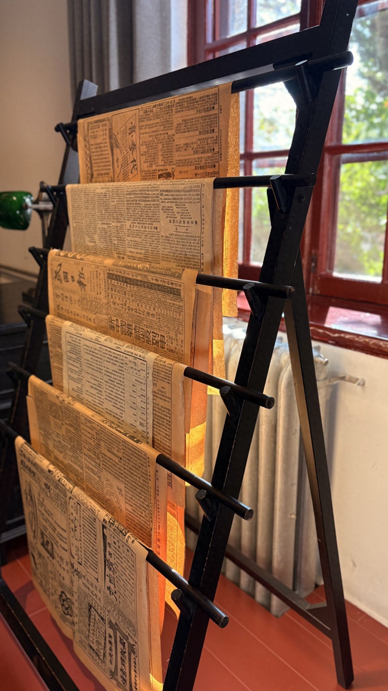 Peking University Red Building - Shooting Old Newspapers and Black Displays — photo spot in Peking University Red Building, China