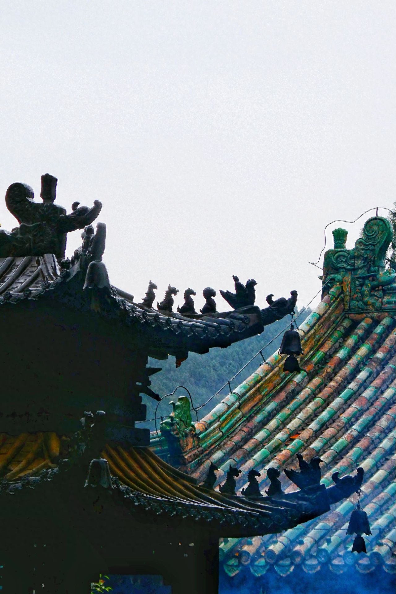 Photo by Tanzhe Temple - Architectural Eaves and Ridge Beasts, Wind Chimes