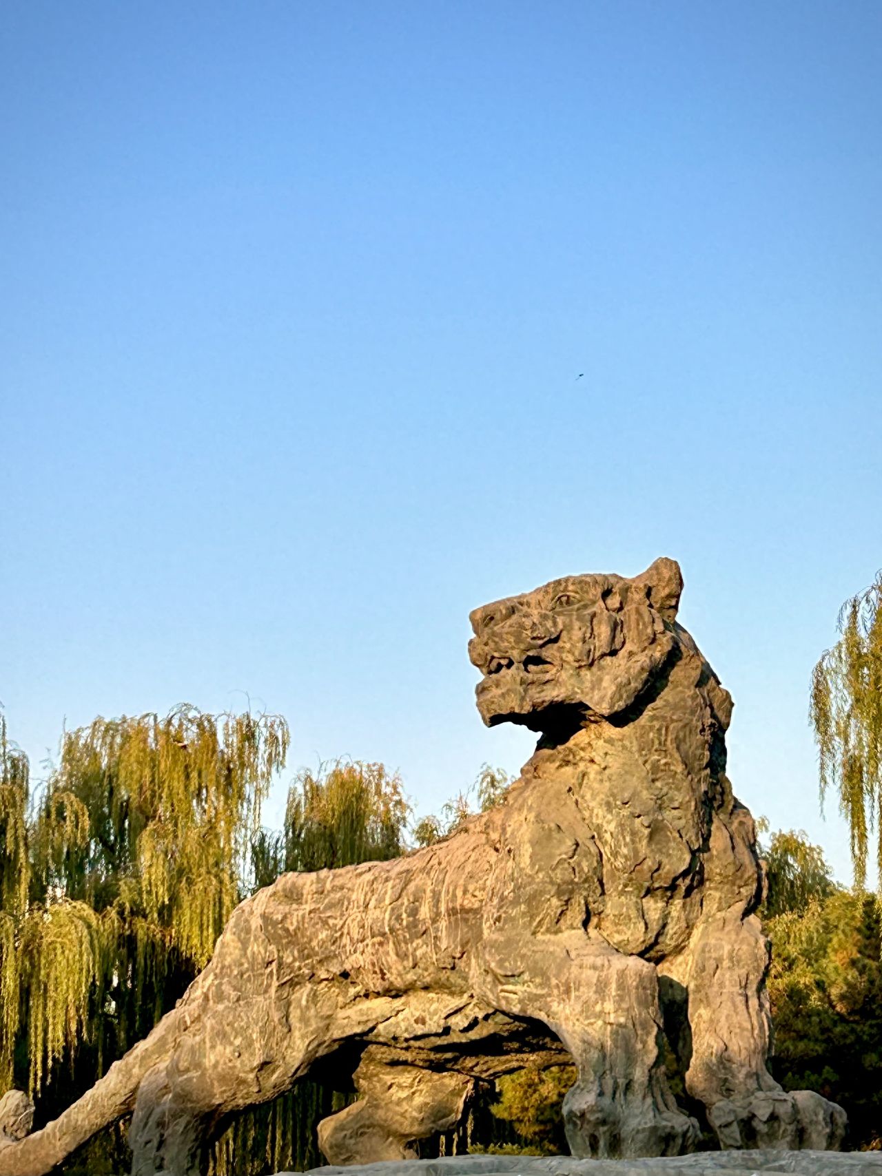 Photo by Beijing Zoo - Stone Lion Statue