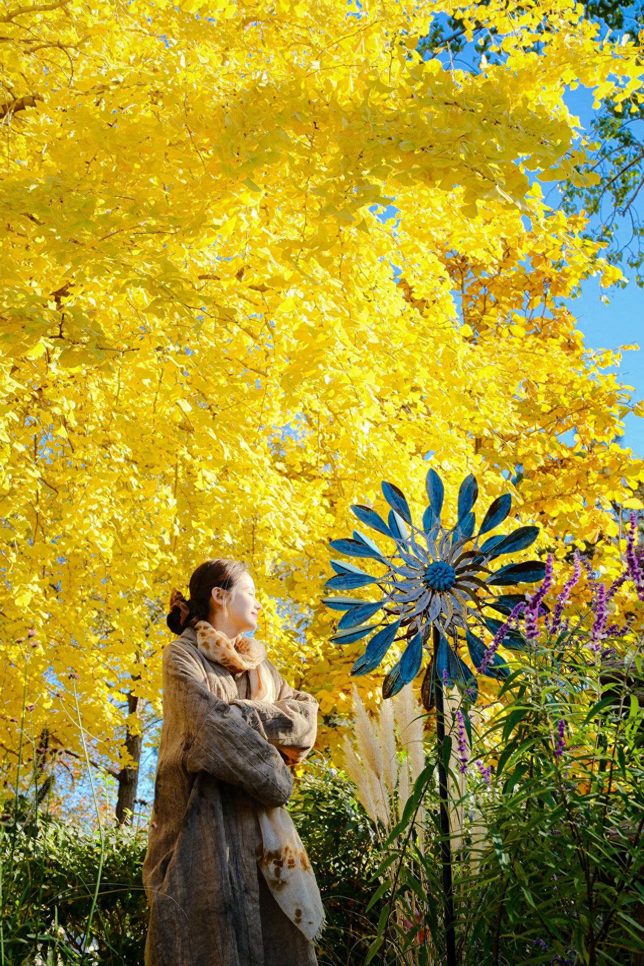 Photo by Fragrance Hill Park - Next to the Windmill Under the Ginkgo Tree
